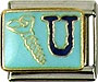 Screw U - enamel 9mm Italian charm